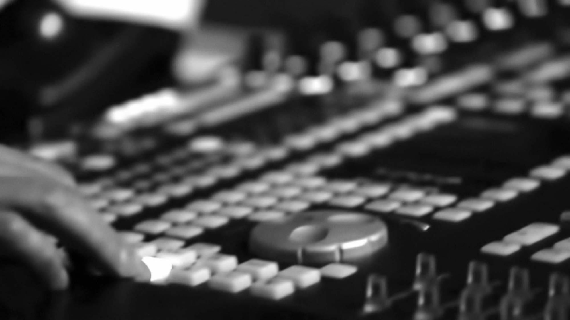 Production Image Production - recording studio controls